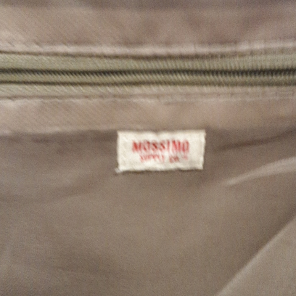 Mossimo Small Grey Leather Backpack - image 2